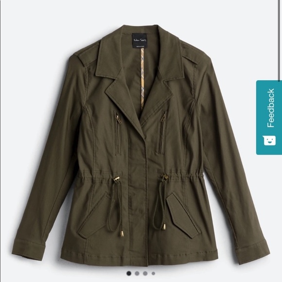 Eden Society Laysha Cargo Jacket Olive 
